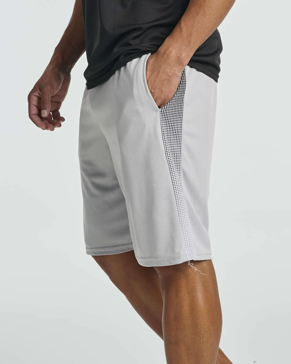 5 Pack-Men's Mesh Athletic Basketball Shorts Quick Dry Activewear with Pockets