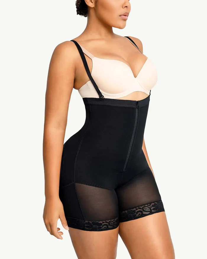 💖Today’s Promotion🔥AirSlim® Firm Tummy Compression Bodysuit Shaper With Butt Lifter