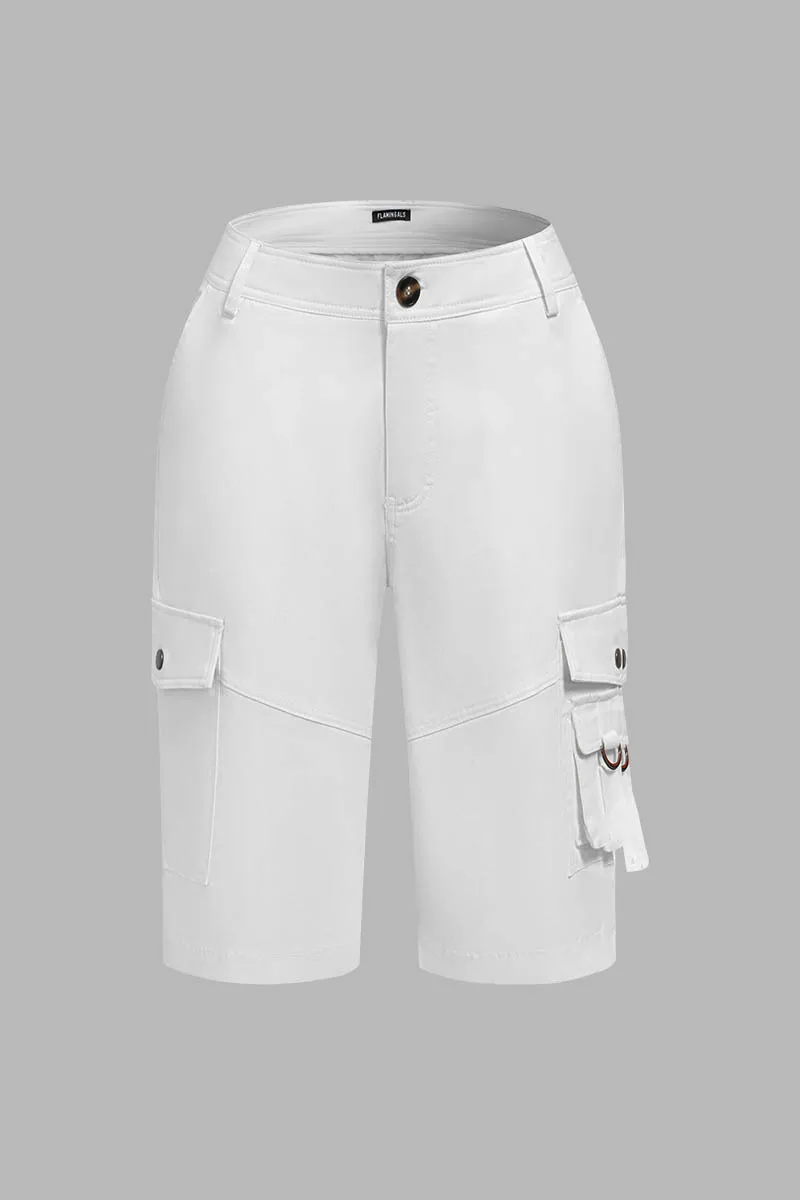 🔥LAST DAY 90% OFF🔥Flap Pocket Design Bermuda Cargo Shorts