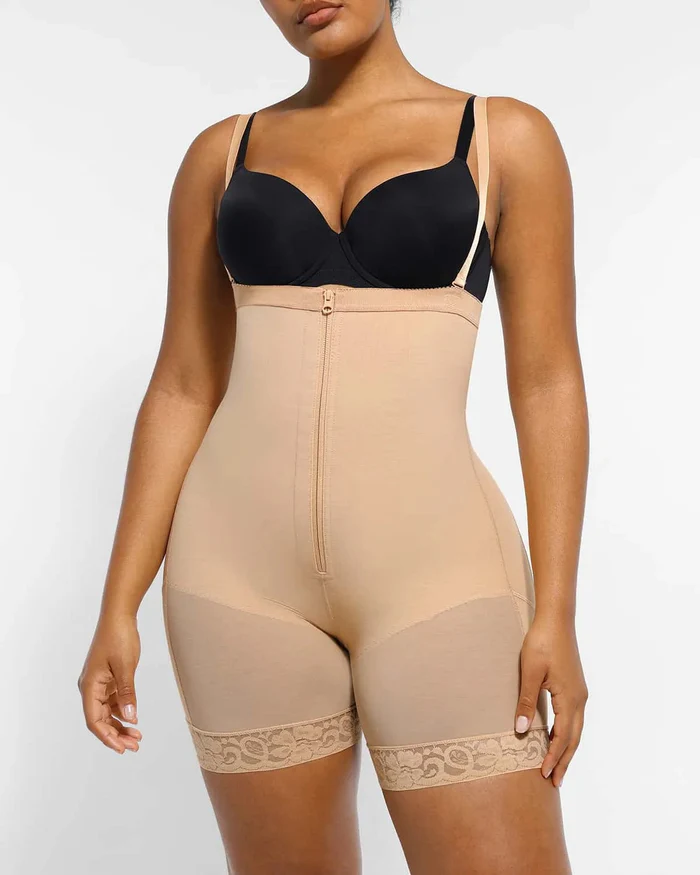 💖Today’s Promotion🔥AirSlim® Firm Tummy Compression Bodysuit Shaper With Butt Lifter