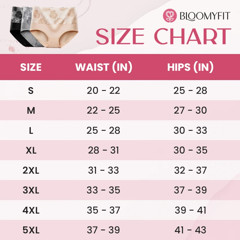 7-Pack Only $23.96! 🔥Clearance sale, limited stock 🔥BloomyFit - High Waist Antibacterial Panties（Buy 2 Free Shipping）
