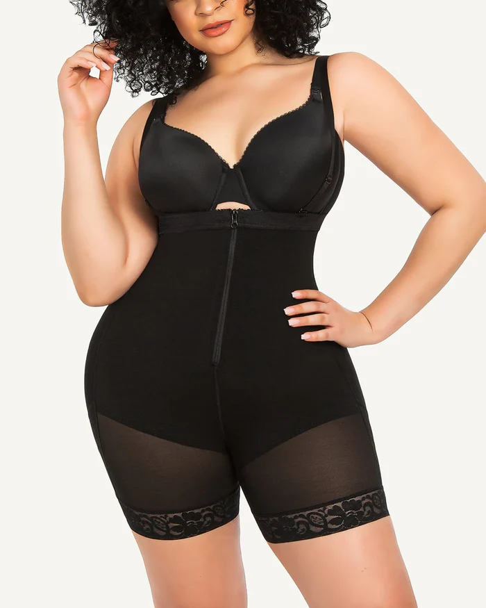 💖Today’s Promotion🔥AirSlim® Firm Tummy Compression Bodysuit Shaper With Butt Lifter