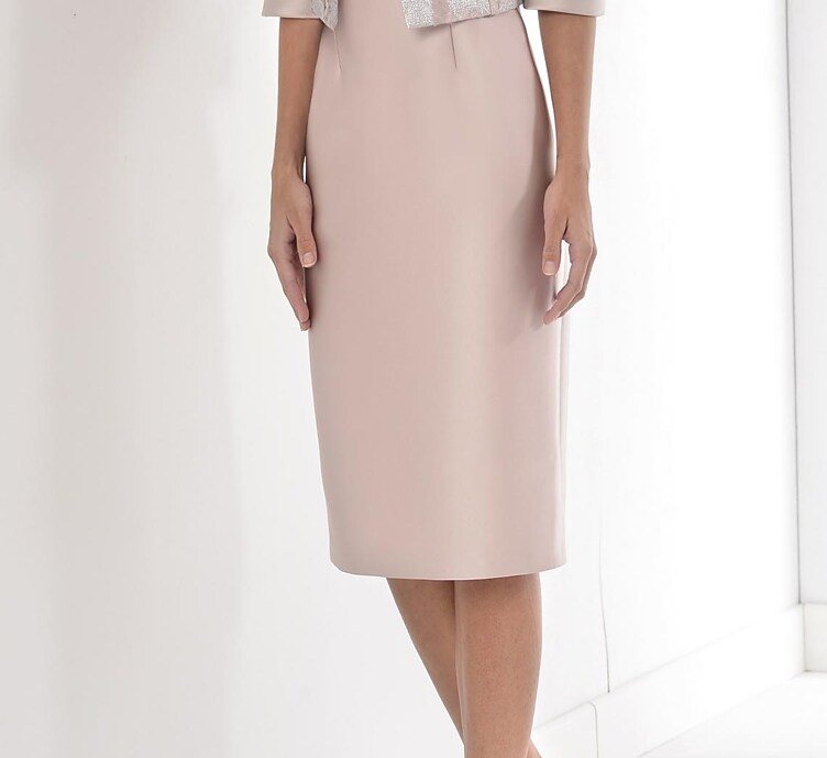 Women's A Line Dress Midi Dress Pink Half Sleeve Floral Print Spring Fall High Neck Fashion Modern 2022 4XL