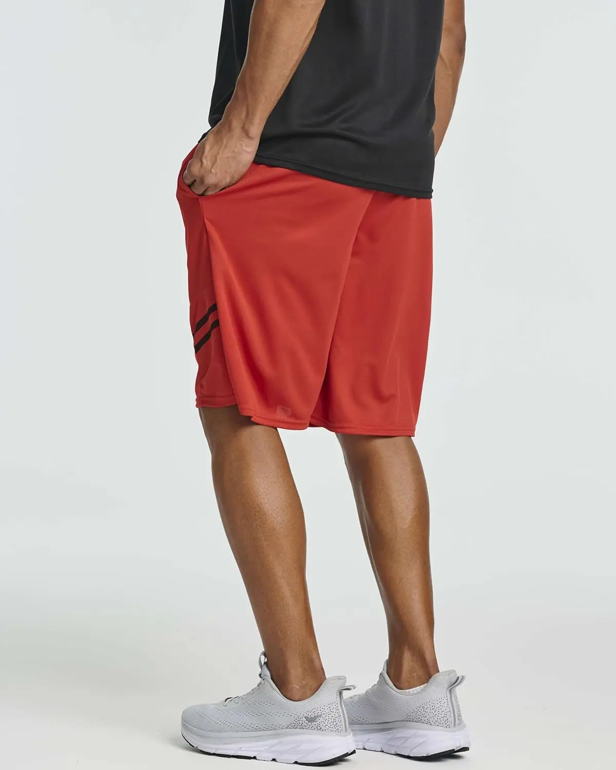 5 Pack-Men's Mesh Athletic Basketball Shorts Quick Dry Activewear with Pockets
