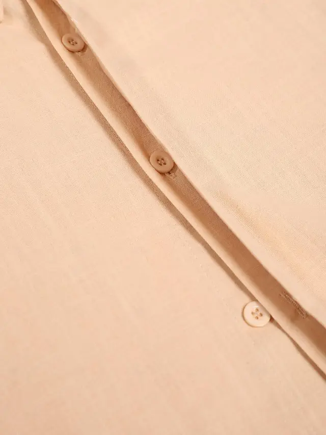 7 PACK-Men's Shirt Linen Shirt Summer Shirt Casual Shirt Beach Shirt Button Down Shirt Black White Pink Blue Short Sleeve Plain Lapel Summer Casual Daily Clothing Apparel