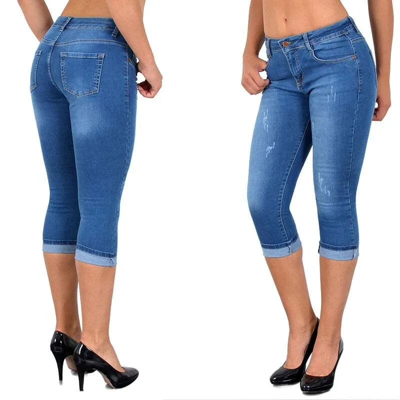 💐Perfect Fit oversized stretch denim leggings💥BIG SALE 90% OFF