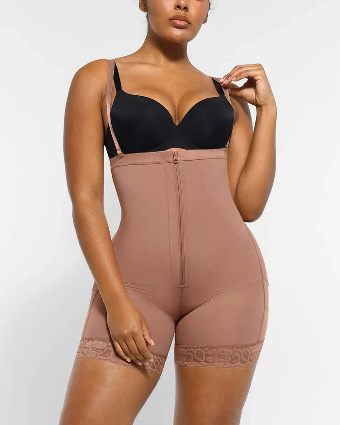 💖Today’s Promotion🔥AirSlim® Firm Tummy Compression Bodysuit Shaper With Butt Lifter