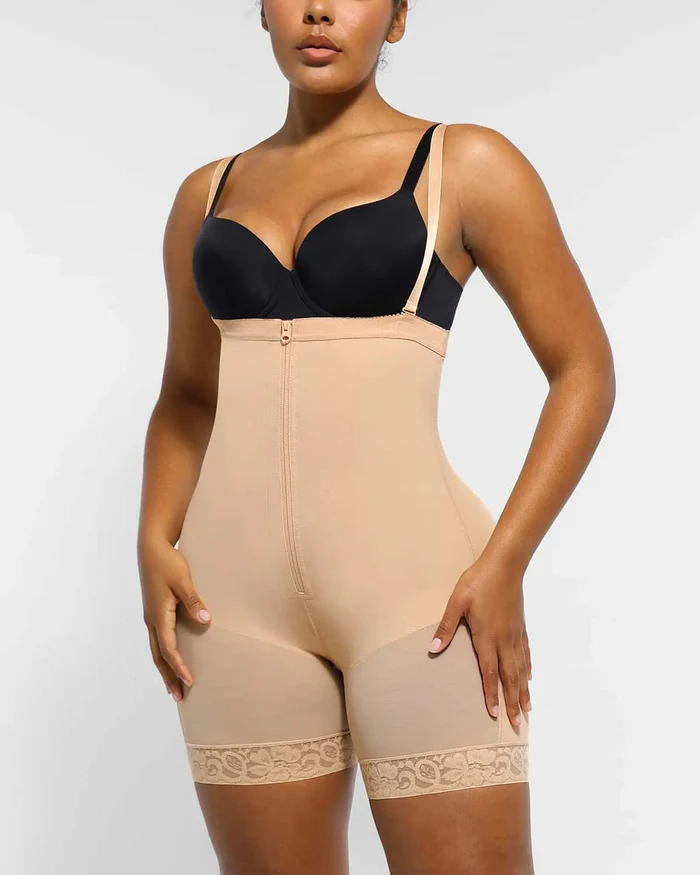 💖Today’s Promotion🔥AirSlim® Firm Tummy Compression Bodysuit Shaper With Butt Lifter