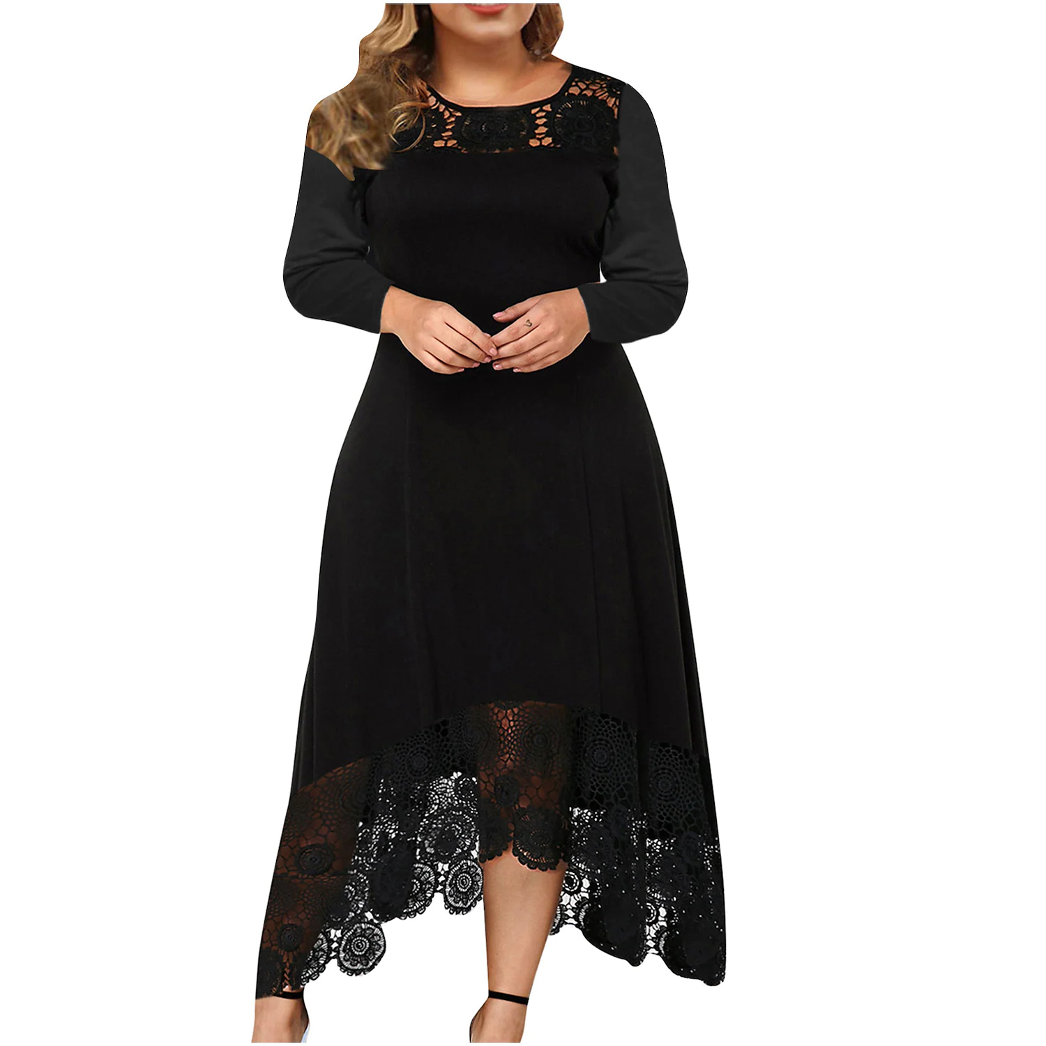 Women‘s Plus Size Curve Party Dress