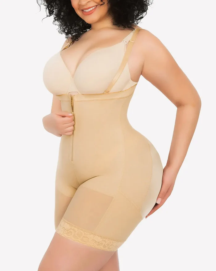 💖Today’s Promotion🔥AirSlim® Firm Tummy Compression Bodysuit Shaper With Butt Lifter