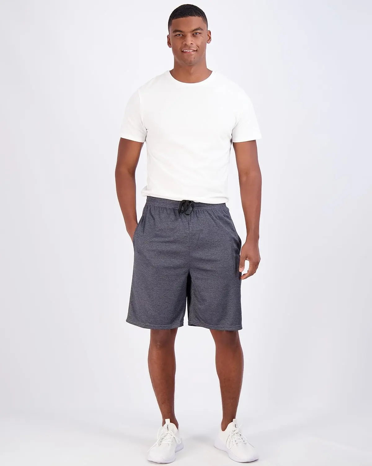 5 Pack-Men's Mesh Athletic Basketball Shorts Quick Dry Activewear with Pockets